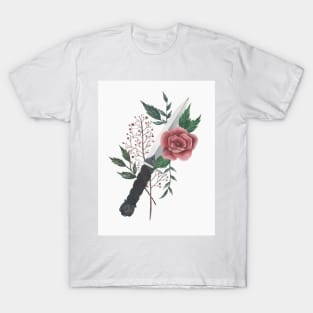 Flowers dagger T-Shirt